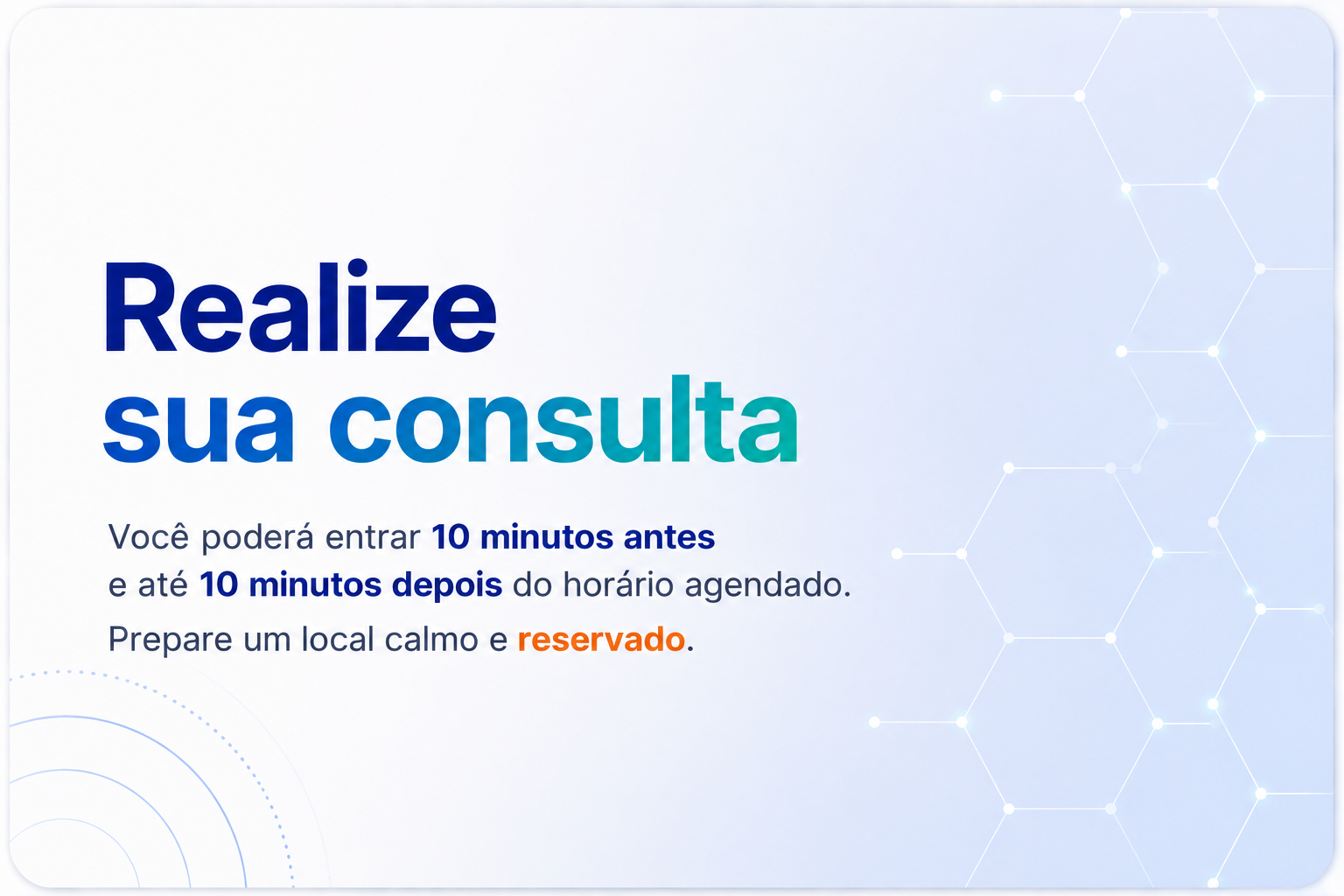 Realize sua consulta
